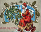 Santa claus vintage 347